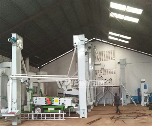 120ton Pulses Cleaning and Grading Line in Uganda